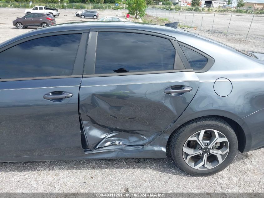 2021 Kia Forte Fe/Lxs VIN: 3KPF24AD5ME346572 Lot: 40311251