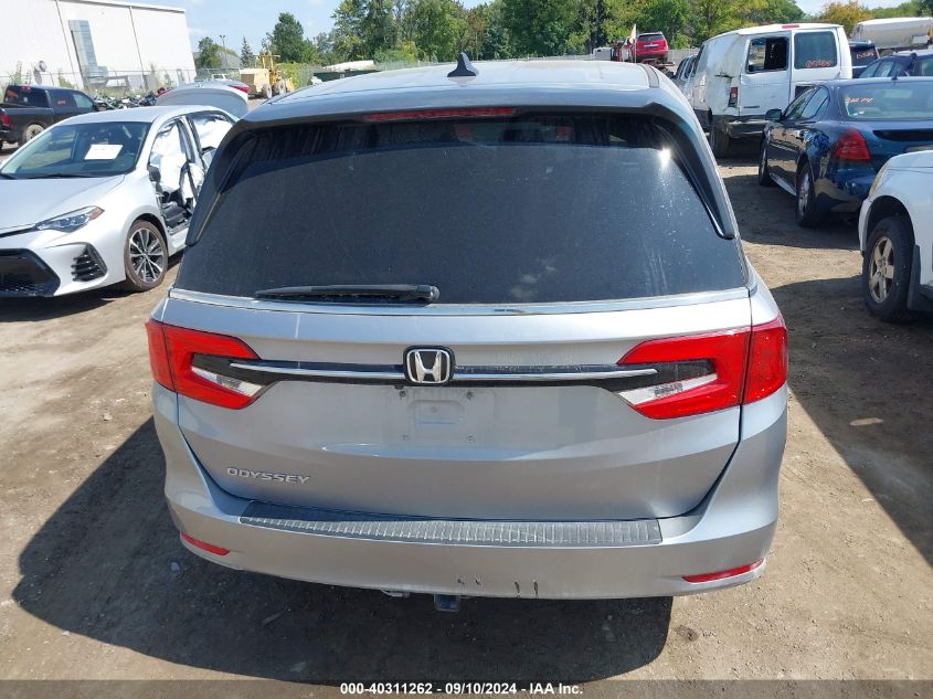 2021 Honda Odyssey Ex-L VIN: 5FNRL6H73MB041409 Lot: 40311262