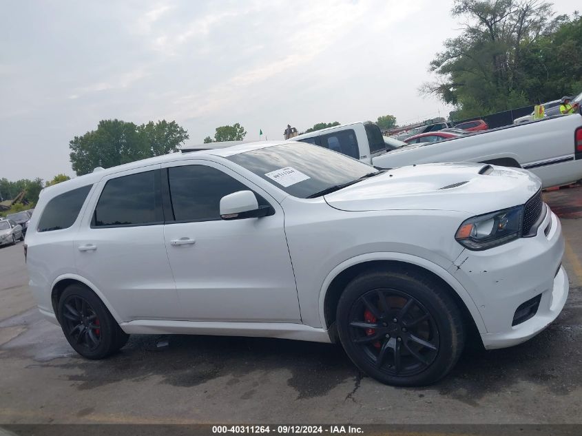 2018 Dodge Durango Srt VIN: 1C4SDJGJXJC395094 Lot: 40311264