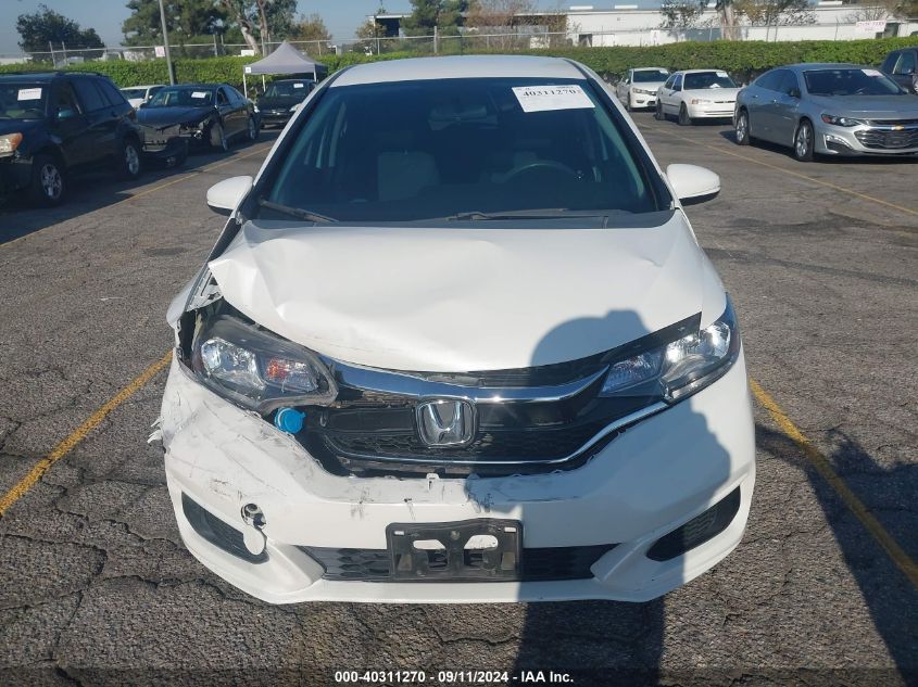 2019 Honda Fit Lx VIN: 3HGGK5H43KM703395 Lot: 40311270