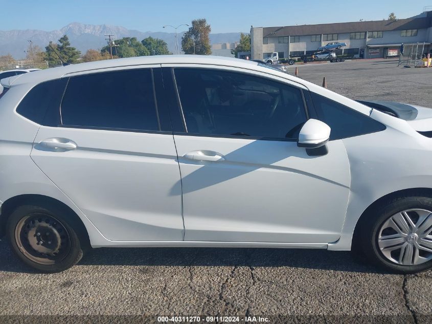 2019 Honda Fit Lx VIN: 3HGGK5H43KM703395 Lot: 40311270