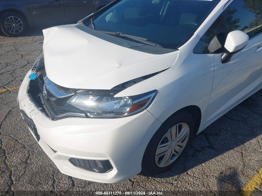 2019 Honda Fit Lx VIN: 3HGGK5H43KM703395 Lot: 40311270