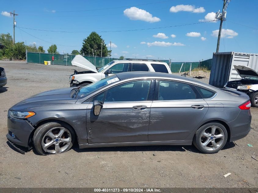 2014 Ford Fusion Se VIN: 3FA6P0H70ER376010 Lot: 40311273