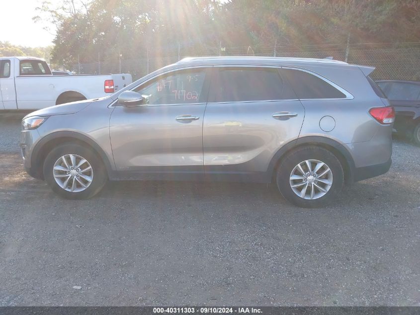 2018 KIA SORENTO 2.4L LX - 5XYPGDA34JG398481