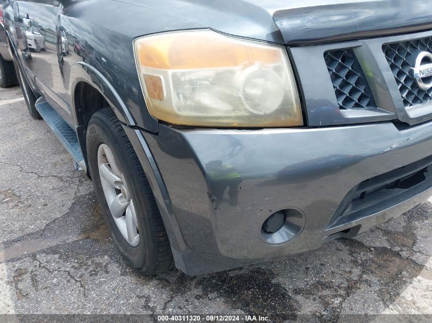 2010 Nissan Armada Se VIN: 5N1BA0ND9AN605524 Lot: 40311320