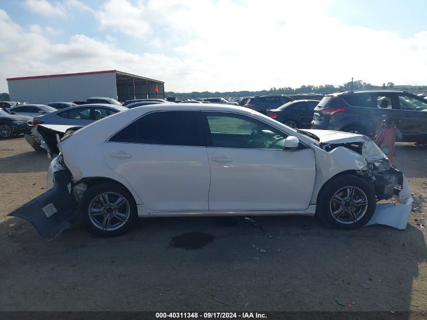 2012 Toyota Camry Le VIN: 4T1BF1FK8CU542655 Lot: 40311348