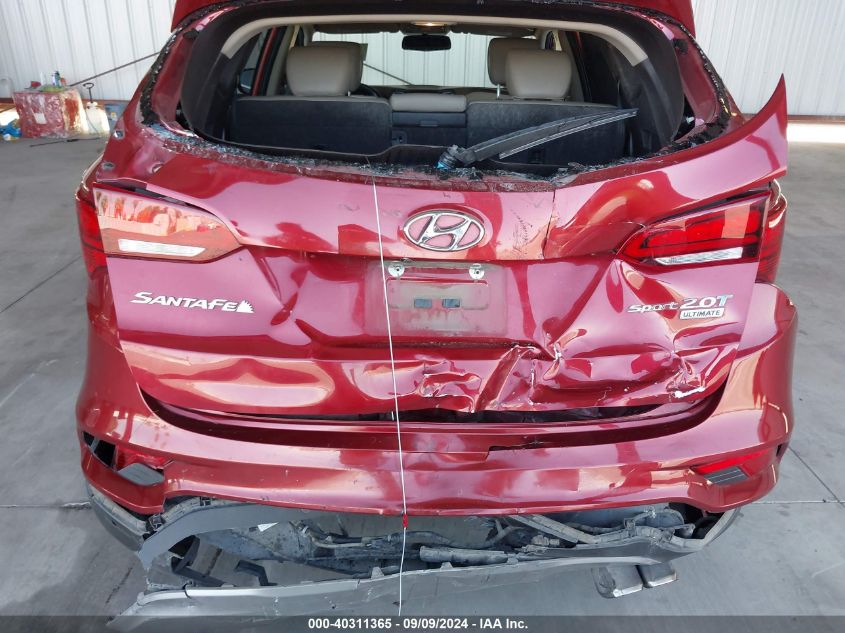 2017 HYUNDAI SANTA FE SPORT 2.0T ULTIMATE - 5XYZW4LA6HG473134