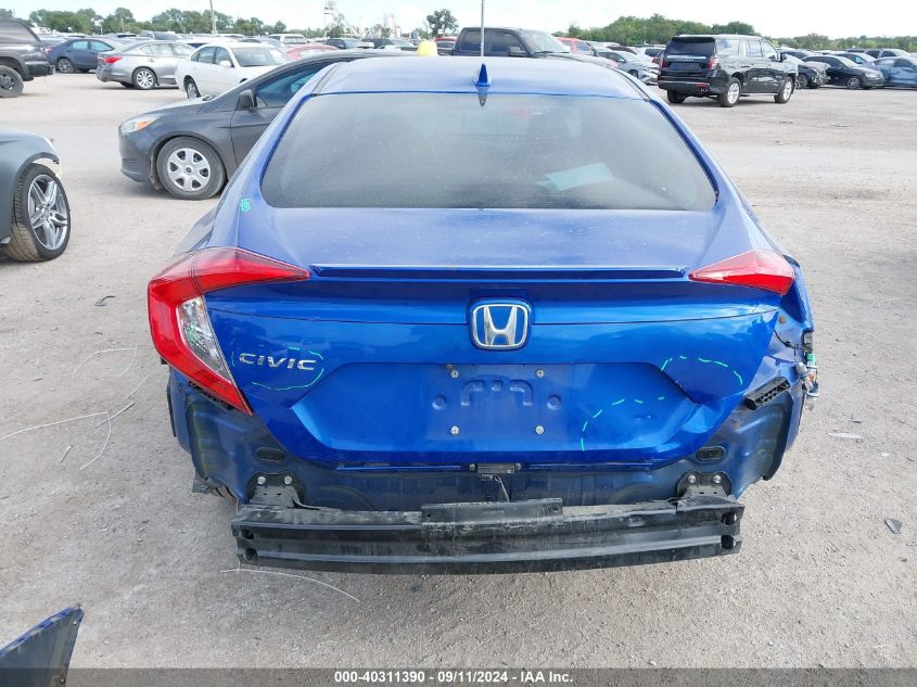 2019 Honda Civic Exl VIN: 19XFC1F7XKE208246 Lot: 40311390