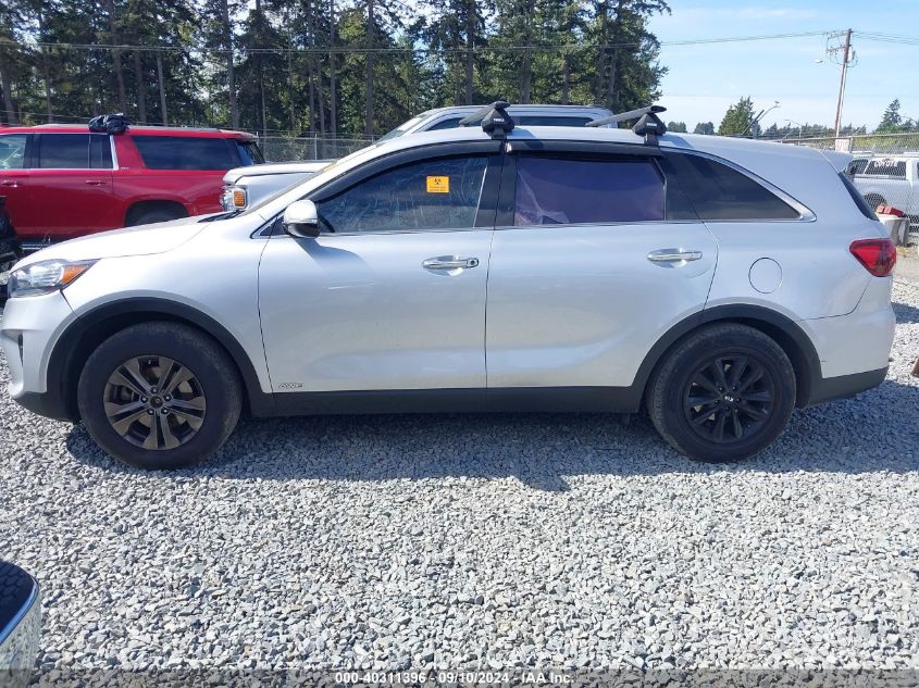 2019 KIA SORENTO 3.3L LX - 5XYPGDA59KG484811