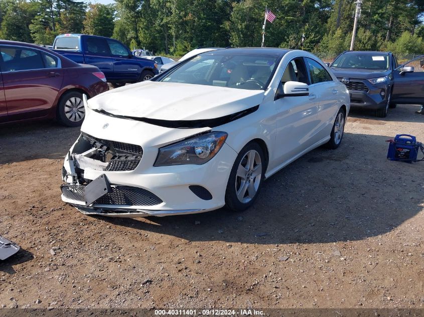 WDDSJ4GB9JN583313 2018 MERCEDES-BENZ CLA CLASS - Image 2