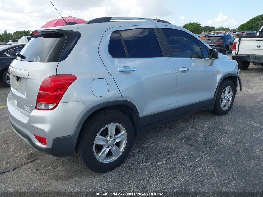 2019 Chevrolet Trax 1Lt VIN: 3GNCJLSB7KL200395 Lot: 40311426