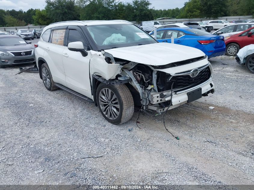 2021 TOYOTA HIGHLANDER PLATINUM - 5TDFZRBH3MS072756