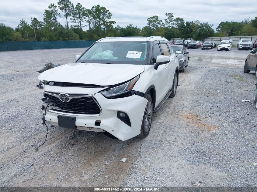 5TDFZRBH3MS072756 2021 TOYOTA HIGHLANDER - Image 2