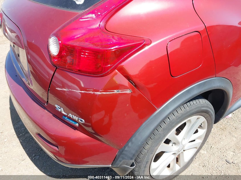 2013 NISSAN JUKE SL - JN8AF5MV3DT218559