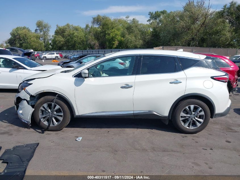 2018 Nissan Murano S/Sl/Sv/Platinum VIN: 5N1AZ2MH3JN188664 Lot: 40311517