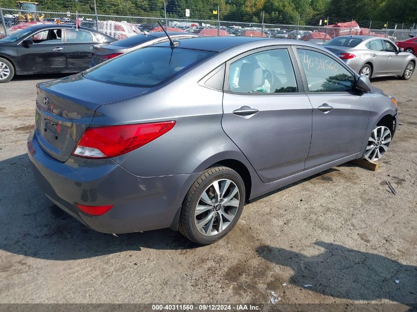 KMHCU4AE5GU045484 2016 Hyundai Accent Se