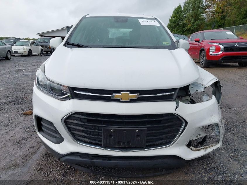 2018 Chevrolet Trax Ls VIN: 3GNCJKSB9JL229941 Lot: 40311571