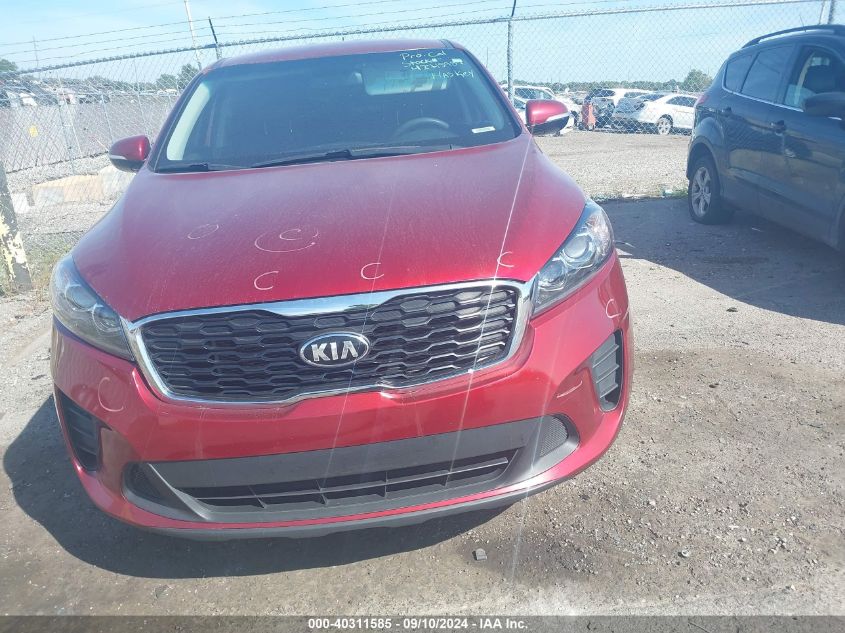 2020 Kia Sorento L/Lx VIN: 5XYPGDA32LG664941 Lot: 40311585