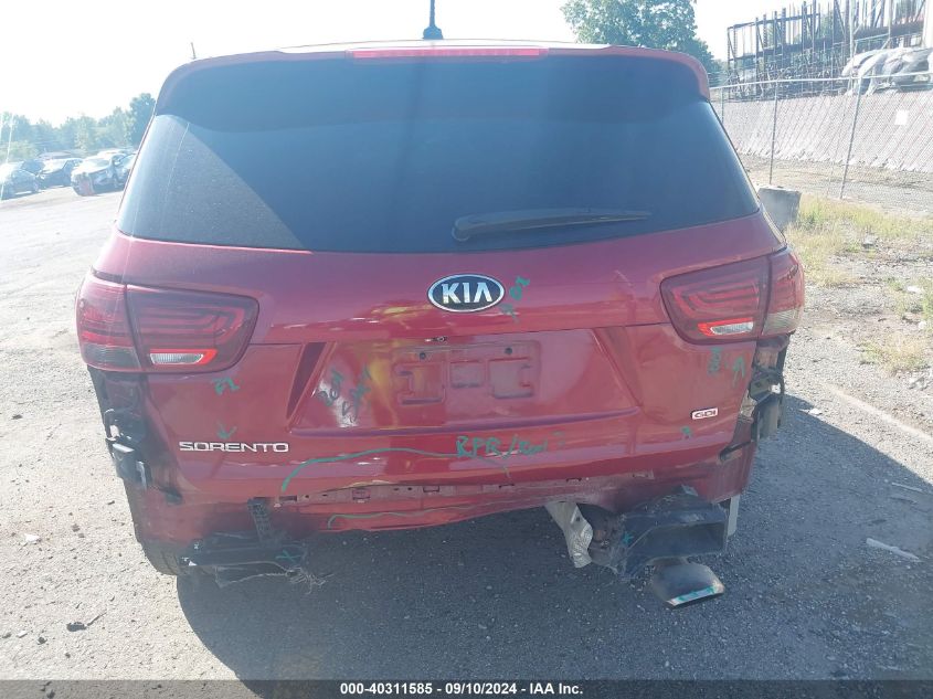 2020 Kia Sorento L/Lx VIN: 5XYPGDA32LG664941 Lot: 40311585