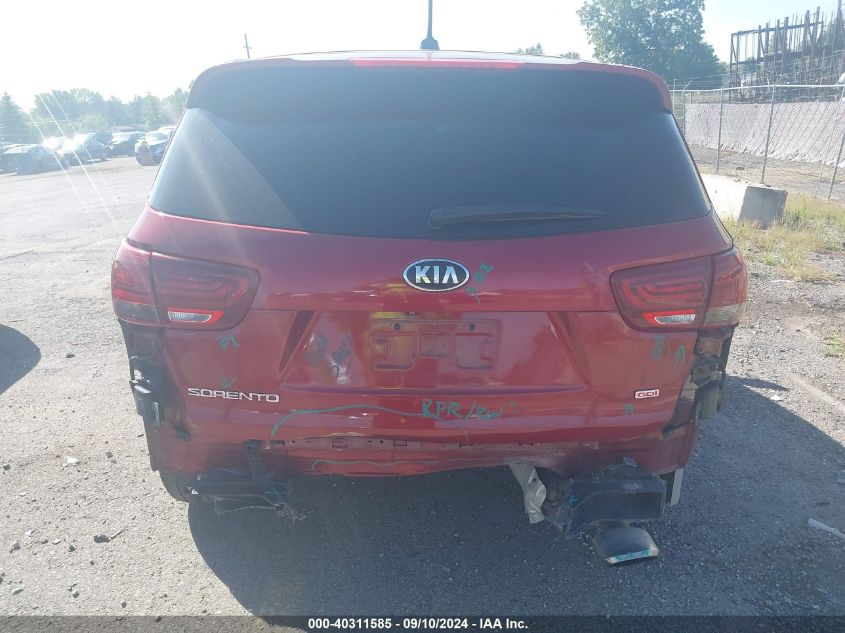 2020 Kia Sorento L/Lx VIN: 5XYPGDA32LG664941 Lot: 40311585