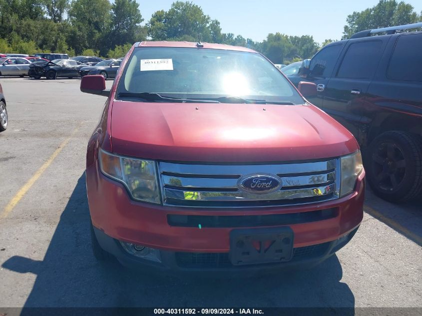 2007 Ford Edge Sel Plus VIN: 2FMDK49C27BB71952 Lot: 40311592