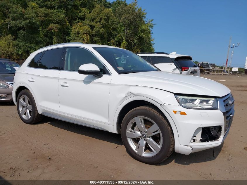 2018 Audi Q5 2.0T Premium/2.0T Tech Premium VIN: WA1BNAFY8J2126281 Lot: 40311593