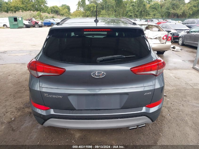 KM8J3CA25HU554650 2017 Hyundai Tucson Value