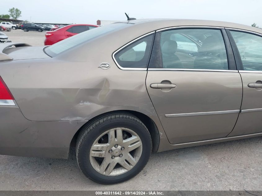 2007 Chevrolet Impala 3.9L Lt VIN: 2G1WC58R279126113 Lot: 40311642