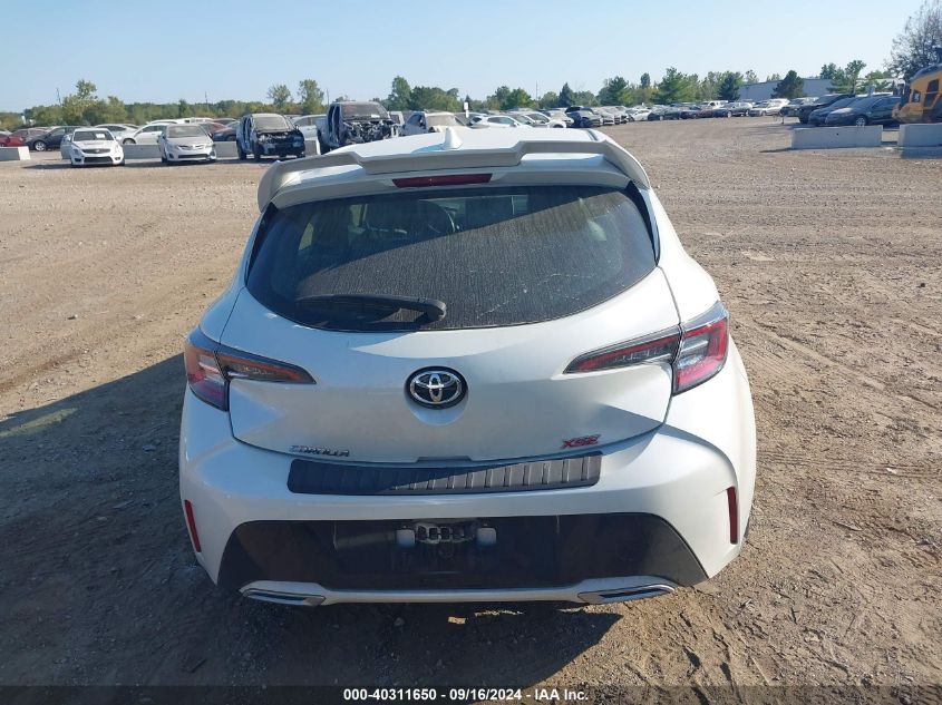 2019 Toyota Corolla Xse VIN: JTNK4RBE1K3054236 Lot: 40311650