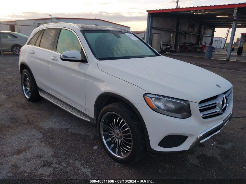 2018 MERCEDES-BENZ GLC 300 - WDC0G4JB4JV024643