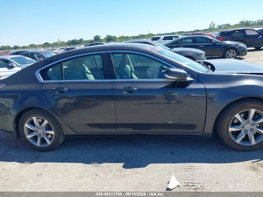 2012 Acura Tl 3.5 VIN: 19UUA8F59CA002524 Lot: 40311704