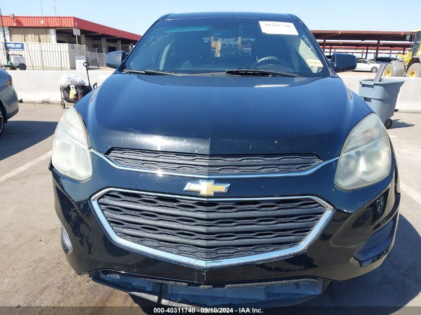 2016 Chevrolet Equinox Ls VIN: 2GNALBEK0G1153923 Lot: 40311740