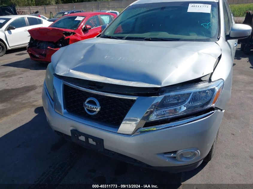 2013 Nissan Pathfinder S VIN: 5N1AR2MM8DC675551 Lot: 40311773