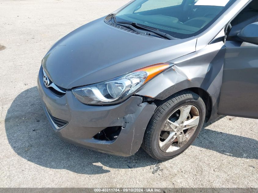 2012 Hyundai Elantra Gls VIN: 5NPDH4AE4CH100024 Lot: 40311784