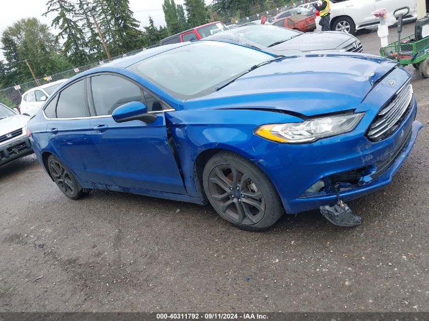 2018 Ford Fusion Se VIN: 3FA6P0HD6JR218626 Lot: 40311792