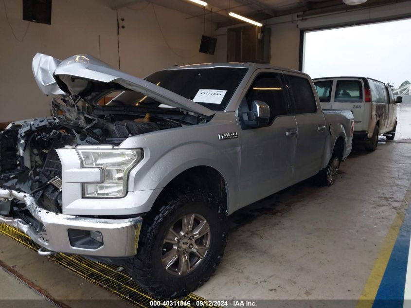 2015 Ford F150 Supercrew VIN: 1FTEW1EF8FFC68839 Lot: 40311846