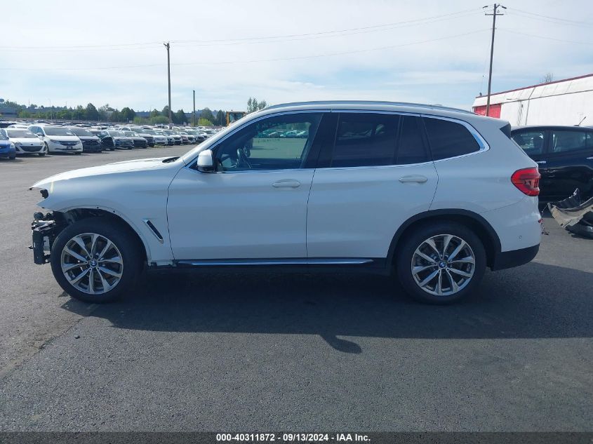 2018 BMW X3 xDrive30I VIN: 5UXTR9C57JLD67607 Lot: 40311872