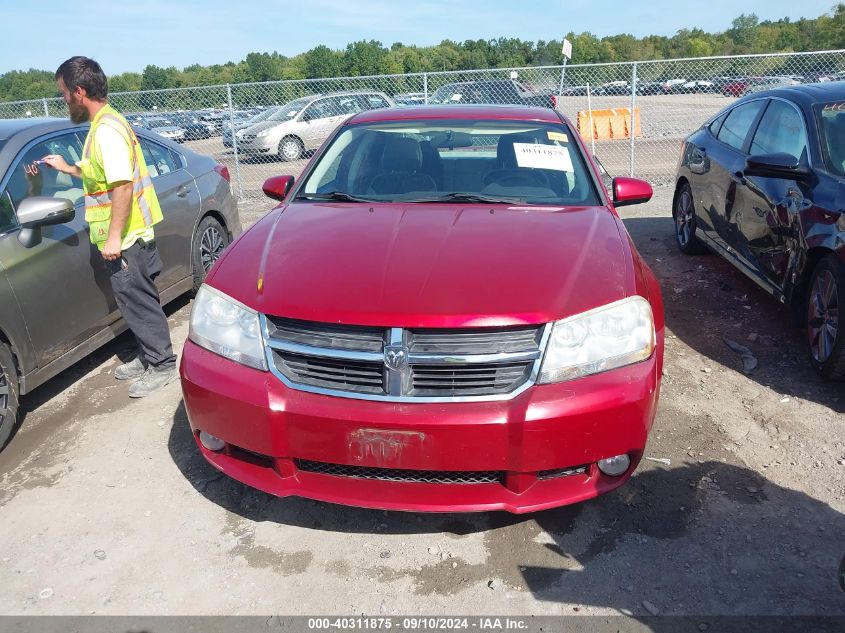 2010 Dodge Avenger R/T VIN: 1B3CC5FVXAN129678 Lot: 40311875