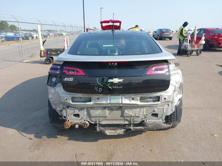 1G1RA6E40CU105405 2012 Chevrolet Volt