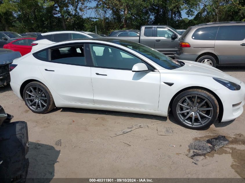 2021 Tesla Model 3 Long Range Dual Motor All-Wheel Drive VIN: 5YJ3E1EB5MF902925 Lot: 40311901