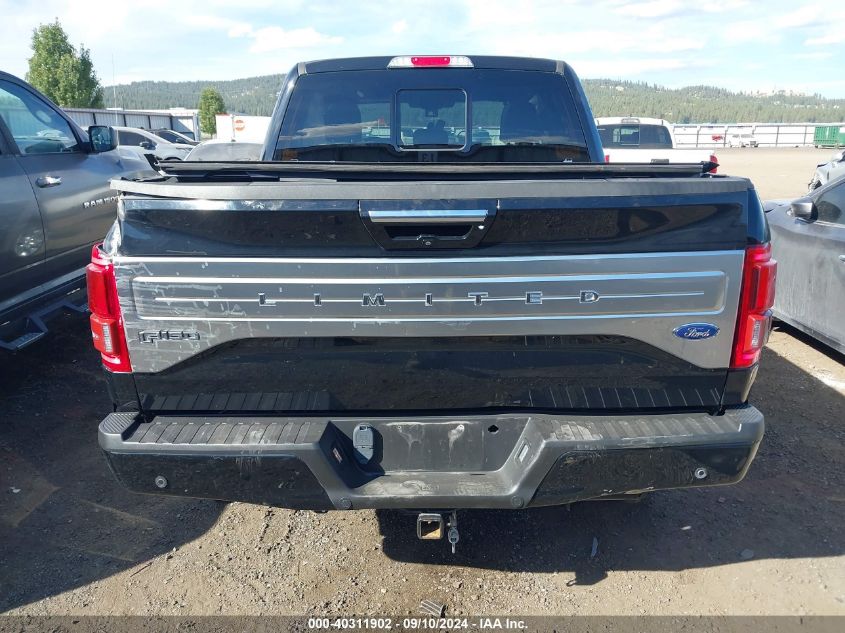 2016 Ford F-150 Limited VIN: 1FTEW1EGXGFD45544 Lot: 40311902