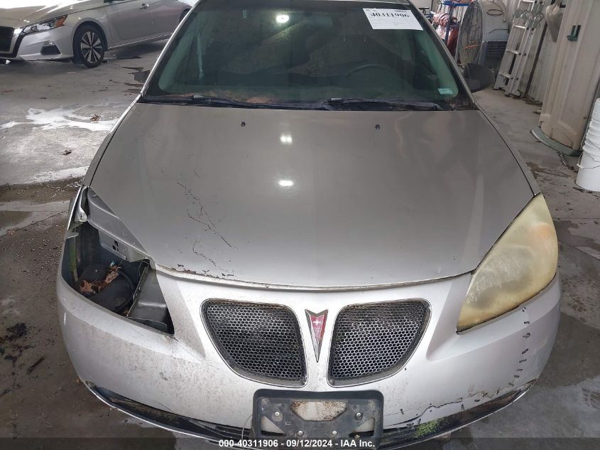 1G2ZG558X64207659 2006 Pontiac G6