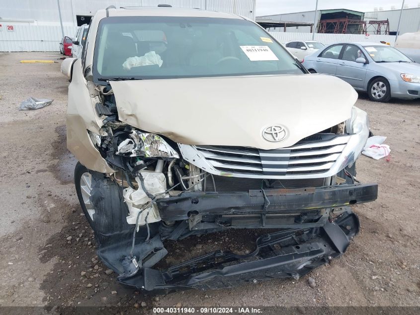 5TDYK3DC7DS321054 2013 Toyota Sienna Limited V6 7 Passenger