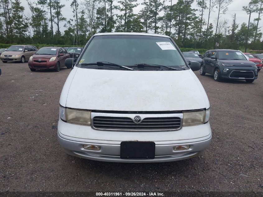 1998 Mercury Villager Gs/Ls/Nautica VIN: 4M2ZV1112WDJ01686 Lot: 40311961