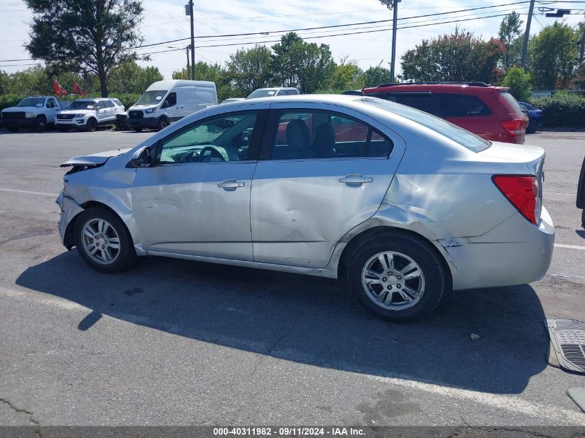 2015 Chevrolet Sonic Lt VIN: 1G1JC5SH7F4189283 Lot: 40311982