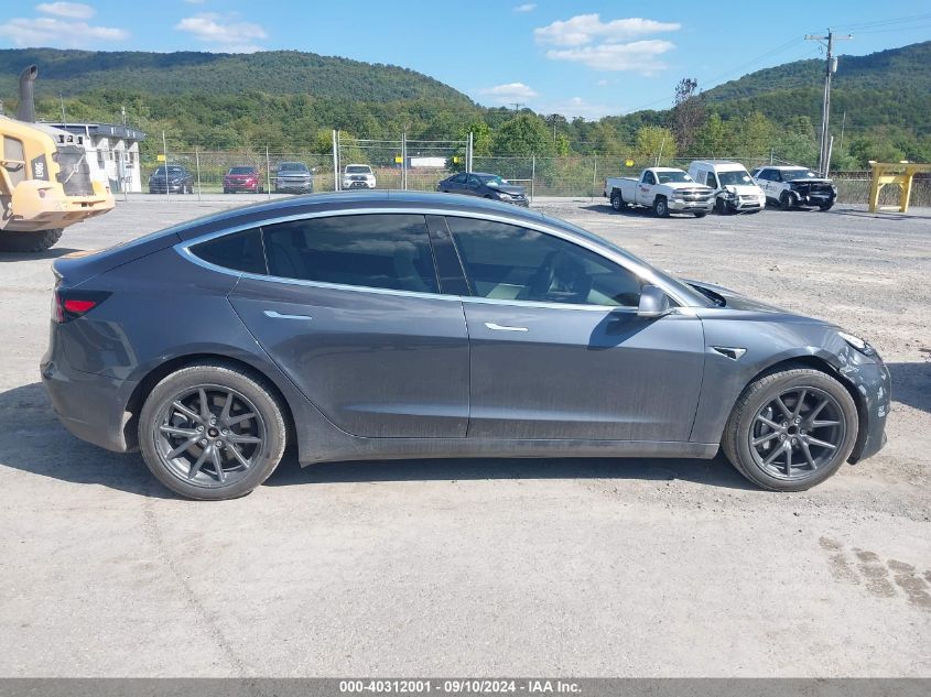 2019 Tesla Model 3 Long Range/Mid Range/Standard Range/Standard Range Plus VIN: 5YJ3E1EA3KF431538 Lot: 40312001