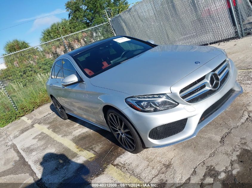 55SWF4KB0FU044989 2015 MERCEDES-BENZ C CLASS - Image 1