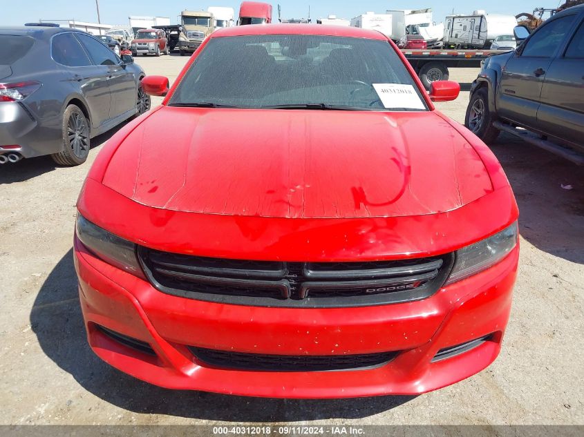 2022 Dodge Charger Sxt VIN: 2C3CDXBG7NH216200 Lot: 40312018