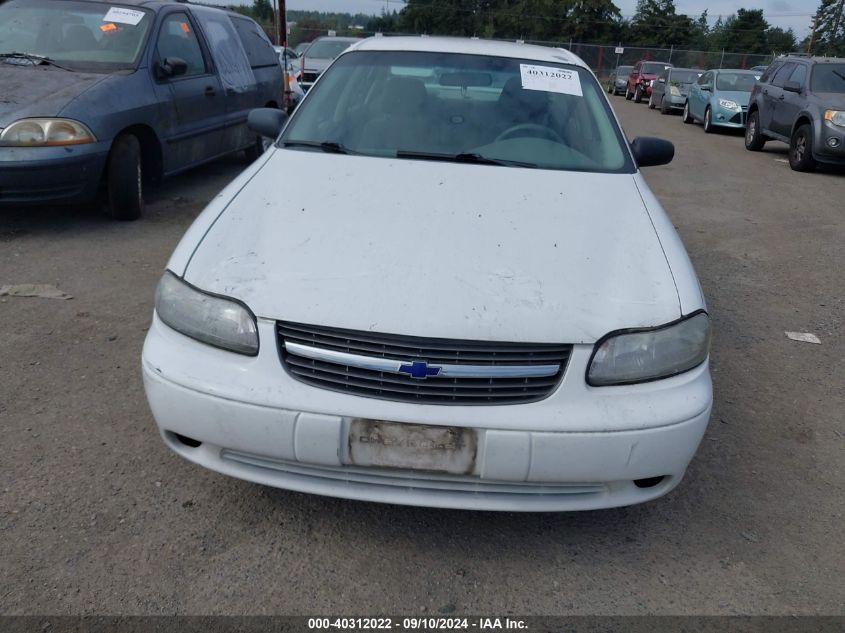 2001 Chevrolet Malibu VIN: 1G1ND52J116193361 Lot: 40312022