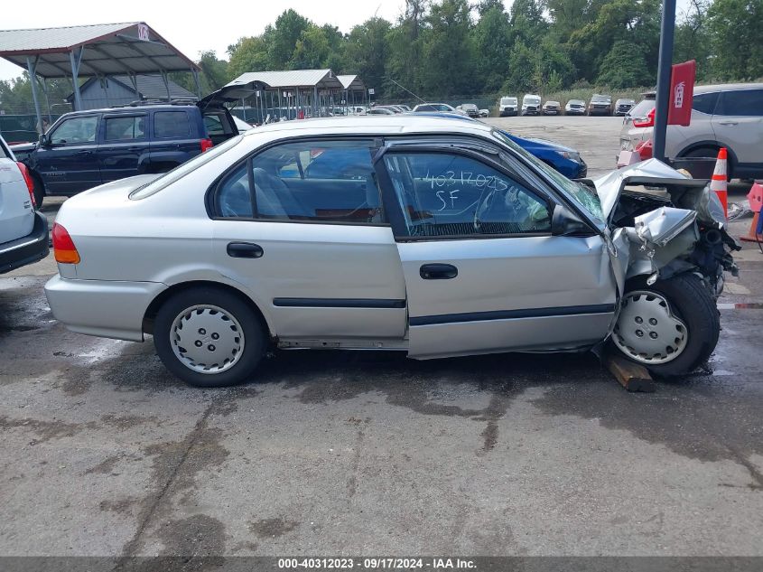 1997 Honda Civic Dx VIN: 2HGEJ6629VH555841 Lot: 40312023